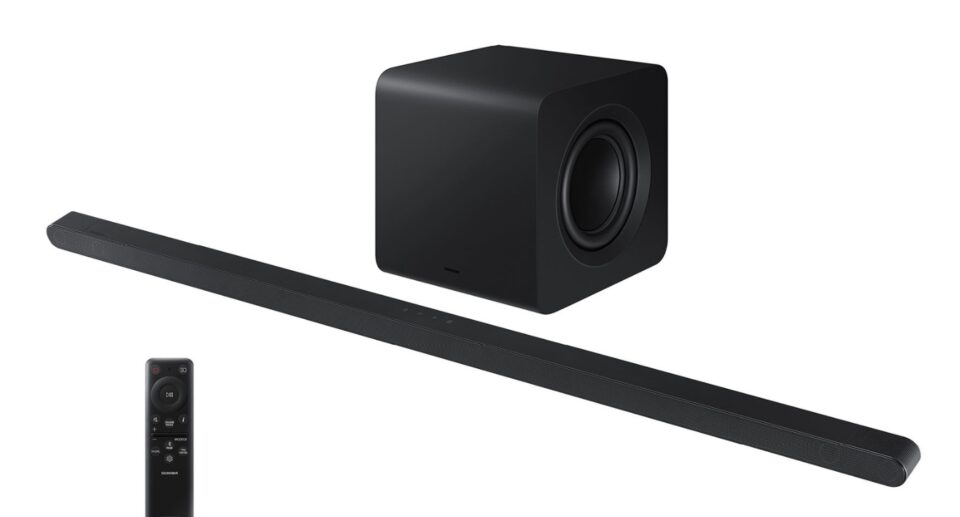 Samsung’s HW-S800D soundbar offers a slim, sleek take on Dolby Atmos