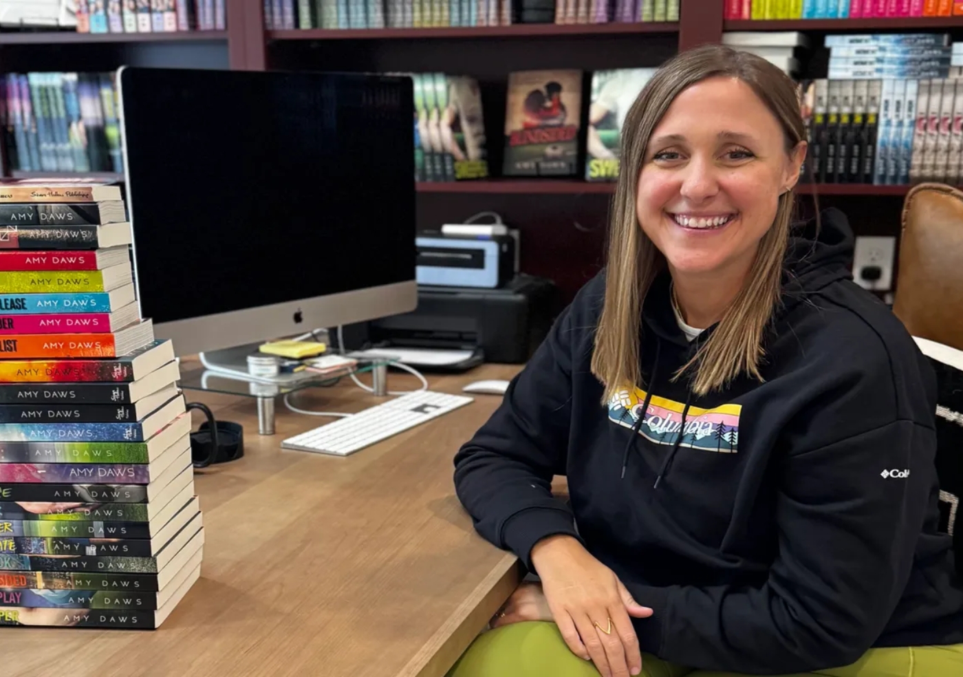 Romance author Amy Daws goes from indie author to a big publisher