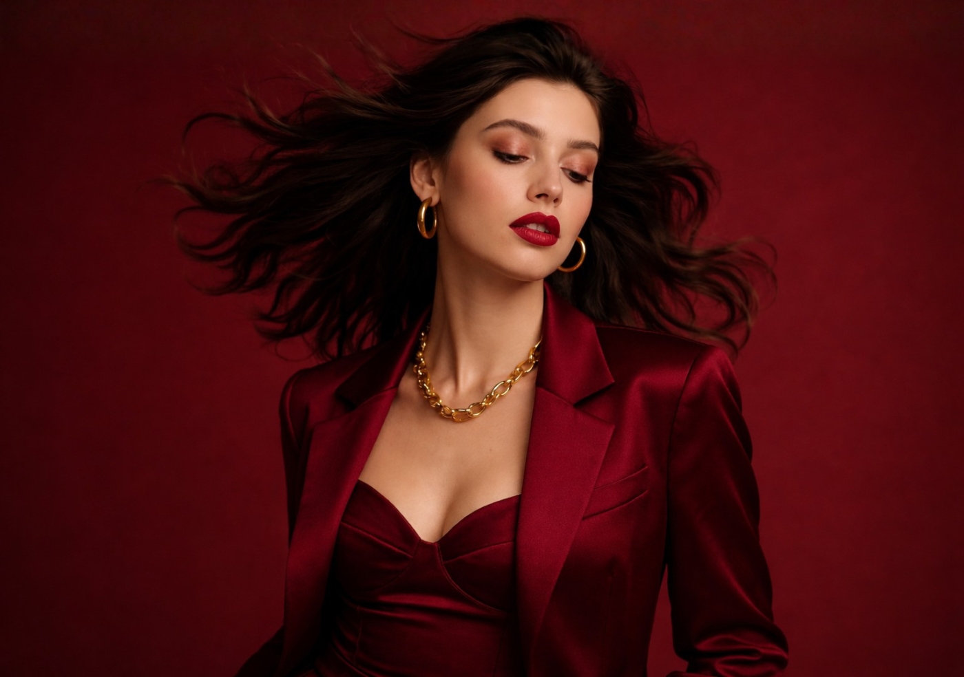 Why Red Wine Makeup Is the Must-Have Look of 2026