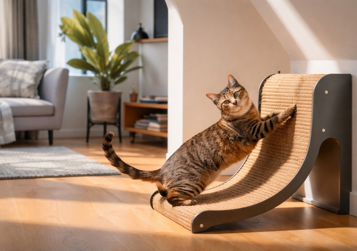 The $10 Cat DJ Scratcher Every Cat Owner Wants